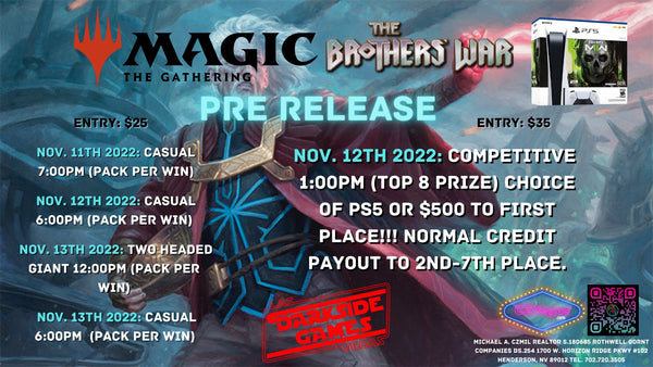 Special Event - The Brother's War Pre-Release Extravaganza!