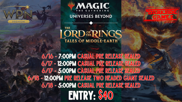 Magic: The Gathering - Lord of the Rings Pre-Release