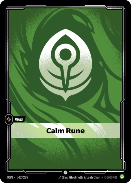 Calm Rune - Origins (OGN)