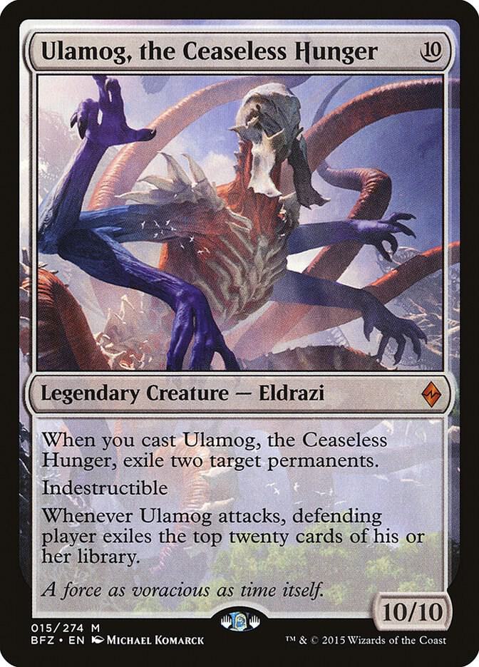 Ulamog, the Ceaseless Hunger (Japanese) [Foil]