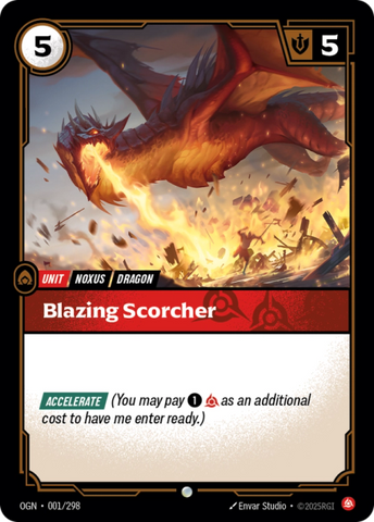 Blazing Scorcher - Origins (OGN)
