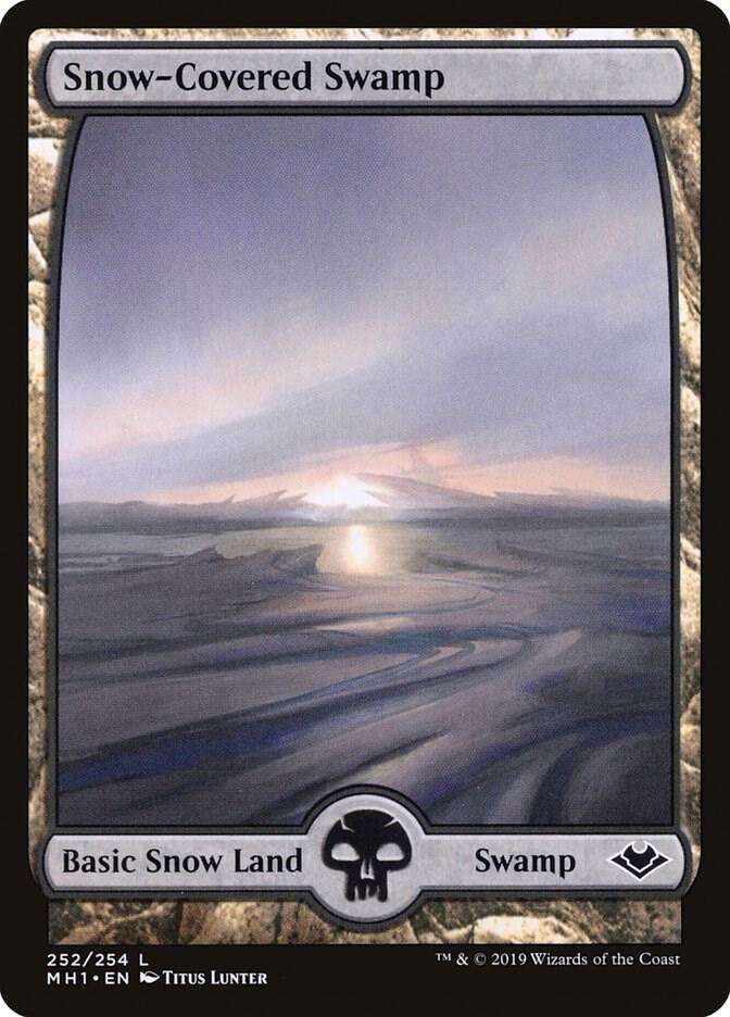 Snow-Covered Swamp (Japanese)