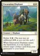 Excavation Elephant [Mystery Booster]