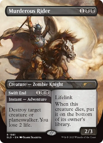 Murderous Rider (1981) (Rainbow Foil) [Secret Lair Drop Series]