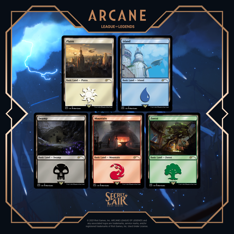 Secret Lair: Drop Series - Secret Lair x Arcane: Lands