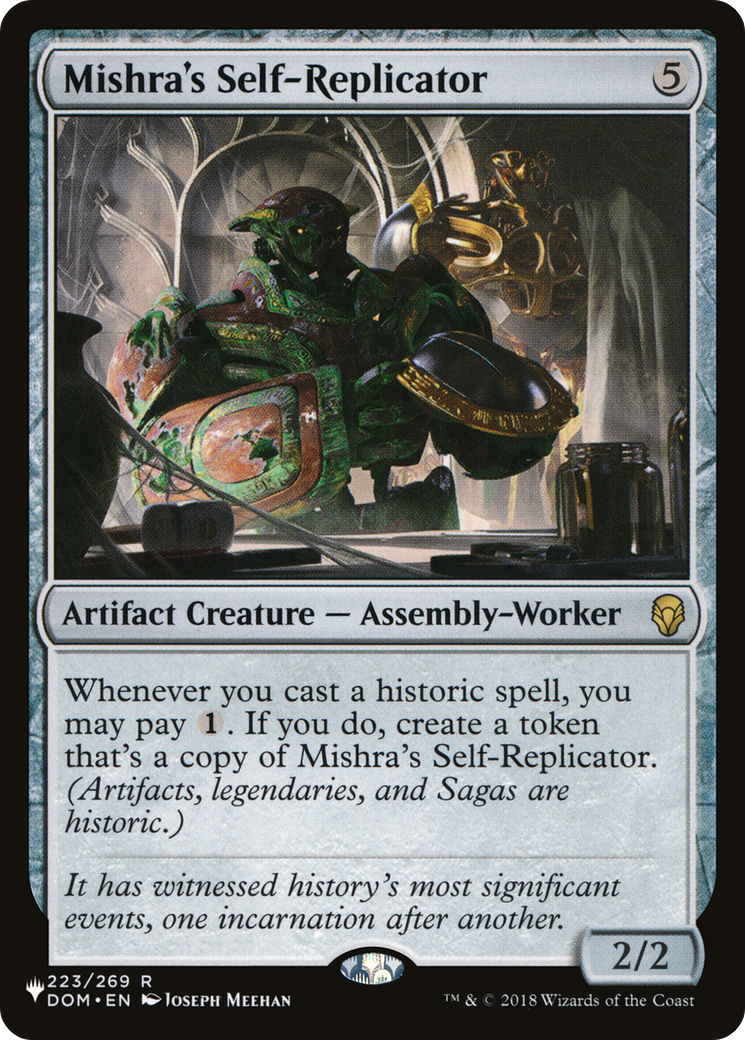 Mishra's Self-Replicator [The List]