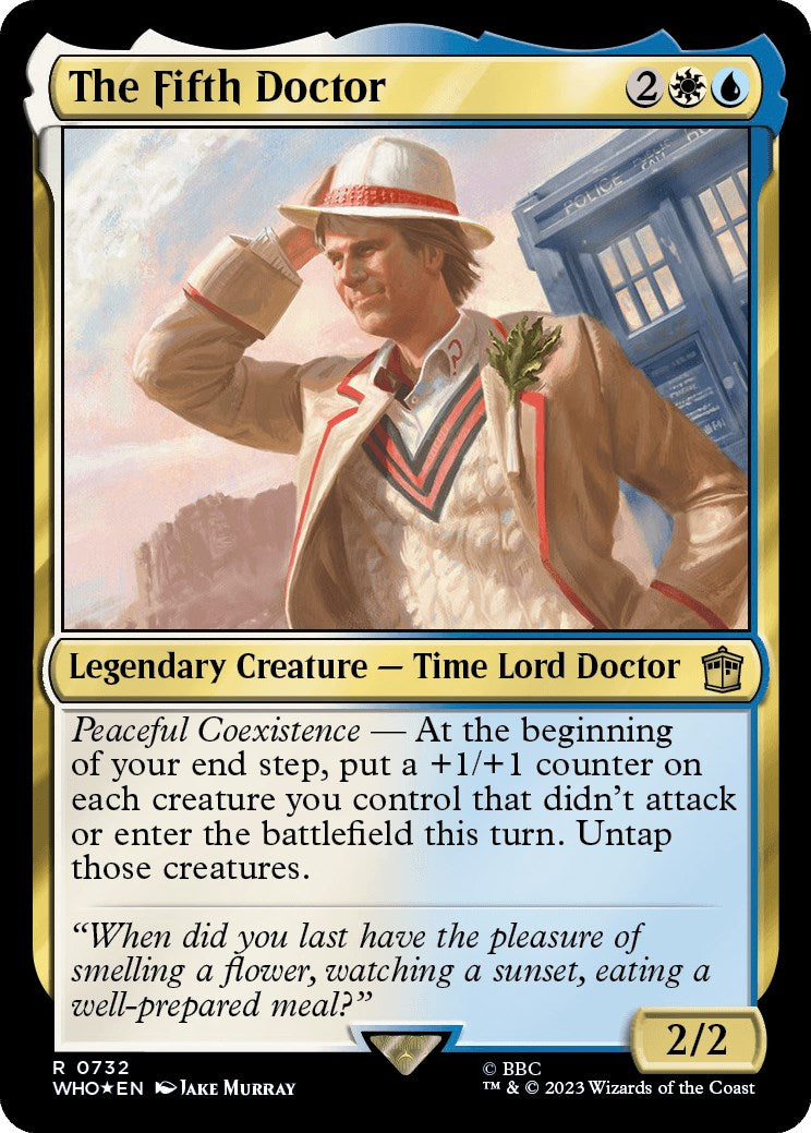 The Fifth Doctor (Surge Foil) [Doctor Who]