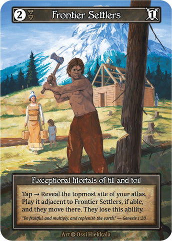 Frontier Settlers (Foil) [Alpha]