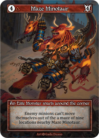 Maze Minotaur (Foil) [Alpha]