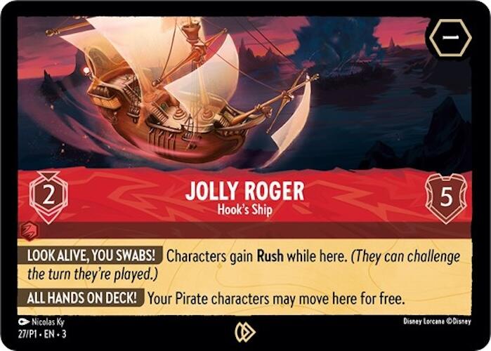 Jolly Roger - Hook's Ship (27) [Promo Cards]