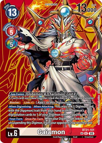 Gaiamon [BT21-101] (SP) [World Convergence]