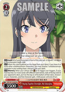 Staying Together Overnight, Mai Sakurajima (SBY/W114-E053 R) [Rascal Does Not Dream Series]