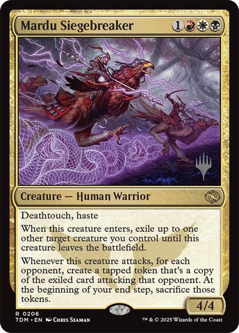 Mardu Siegebreaker [Tarkir: Dragonstorm Promos]