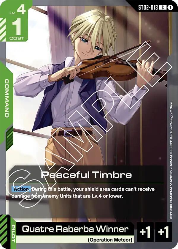 Peaceful Timbre (ST02)