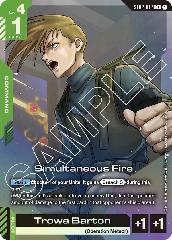 Simultaneous Fire (C+) (ST02)