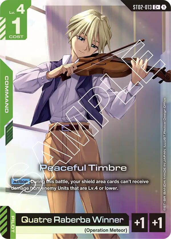 Peaceful Timbre (C+) (ST02)