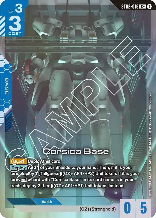Corsica Base (C+) (ST02)