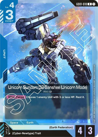 Unicorn Gundam 02 Banshee (Unicorn Mode) (GD01)
