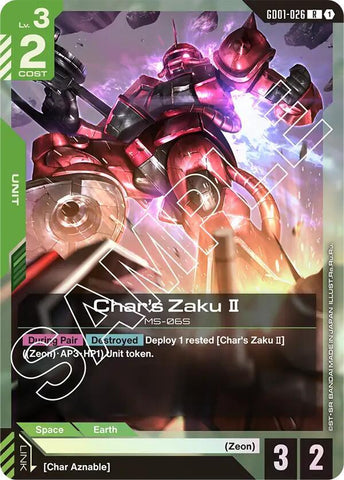 Char's Zaku II (GD01)