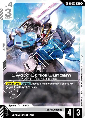 Sword Strike Gundam (GD01)