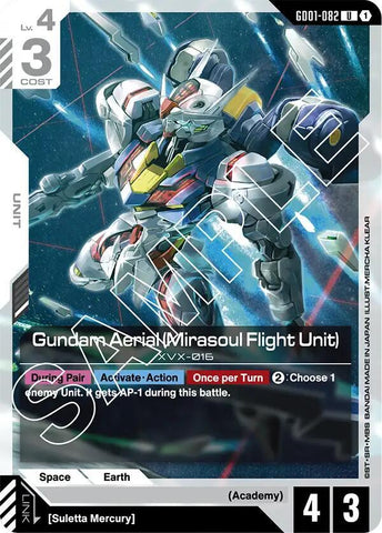 Gundam Aerial (Mirasoul Flight Unit) (GD01)