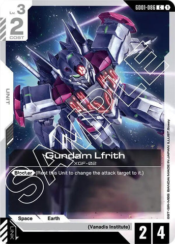 Gundam Lfrith (GD01)