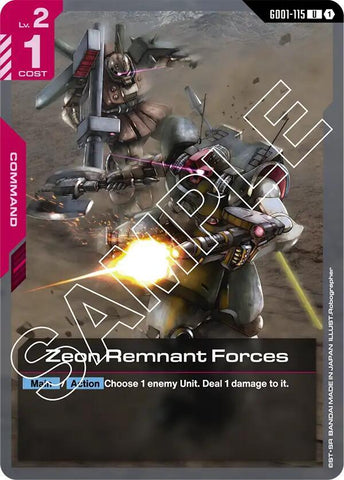 Zeon Remnant Forces (GD01)