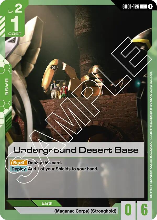 Underground Desert Base (GD01)