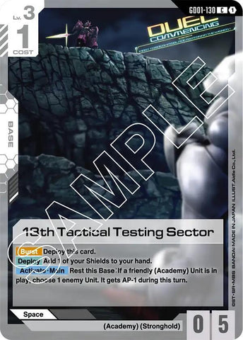 13th Tactical Testing Sector (GD01)