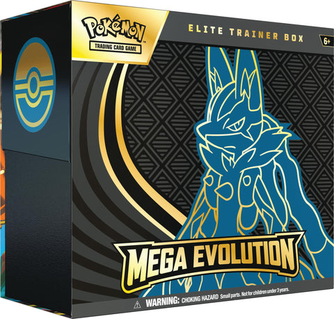 Scarlet & Violet: Mega Evolution - Elite Trainer Box (Lucario) [Limit 1]