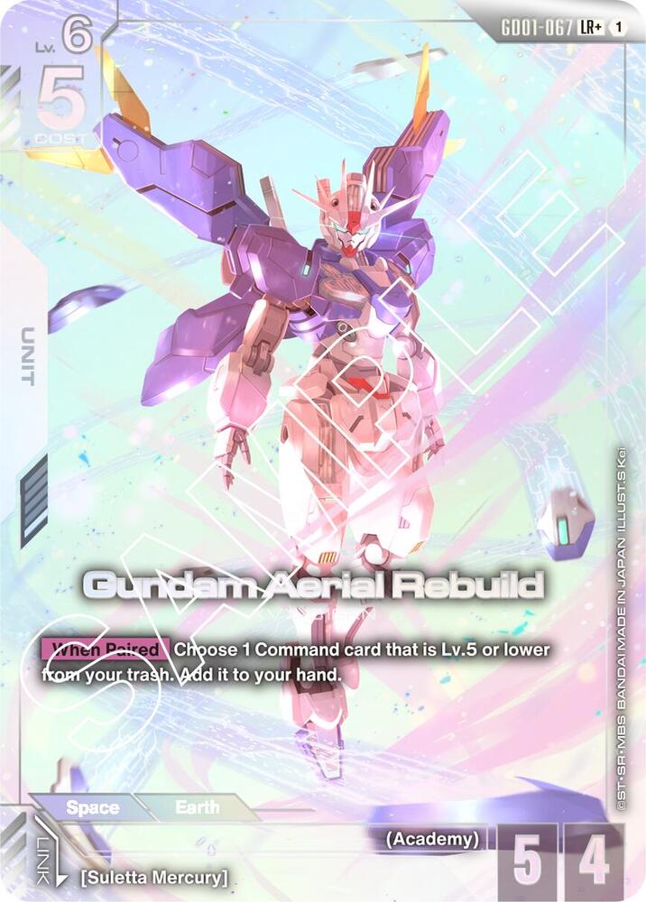 Gundam Aerial Rebuild (LR+) (GD01)