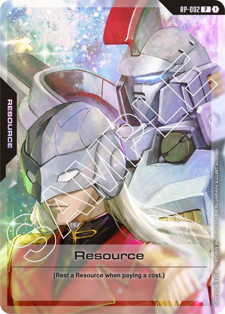 Resource (RP-002) (Mobile Suit Gundam Wing) - Promotional Resource Tokens (RP)