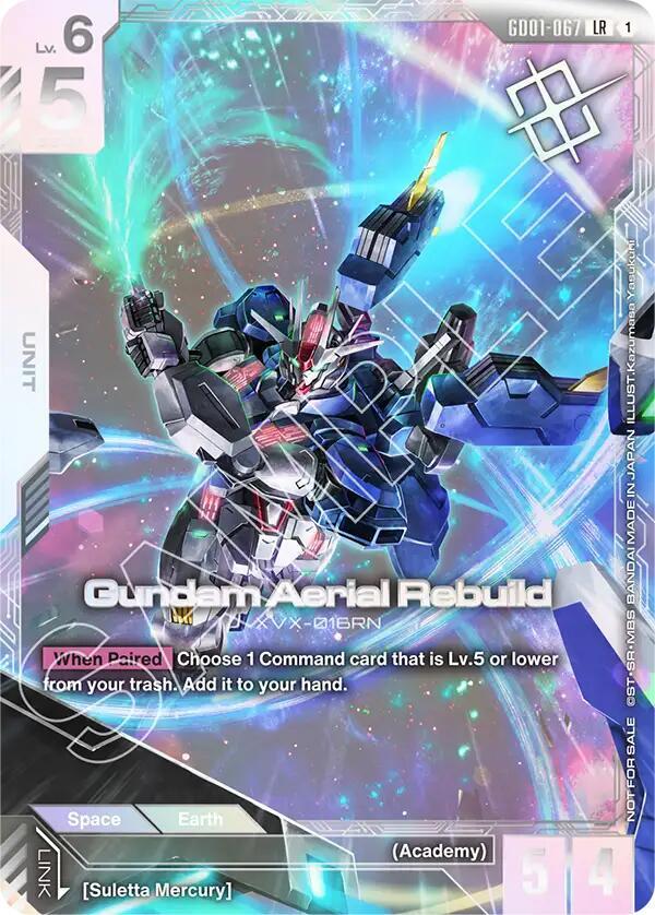 Gundam Aerial Rebuild (Newtype Challenge 2025 Mission1) (GCG-PR)
