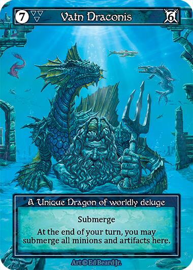 Vatn Draconis (Foil) [Dragonlord]
