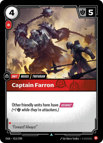 Captain Farron - Origins (OGN)