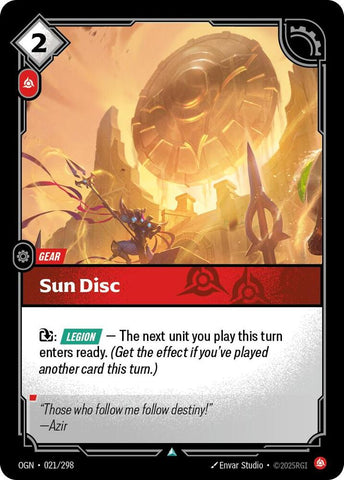 Sun Disc - Origins (OGN)