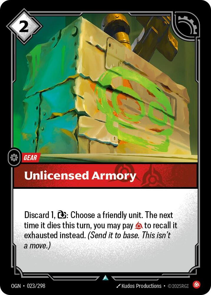 Unlicensed Armory - Origins (OGN)