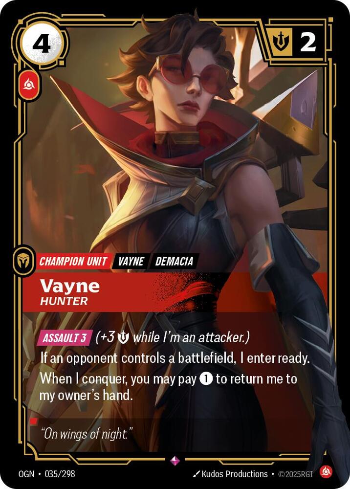 Vayne - Hunter - Origins (OGN)
