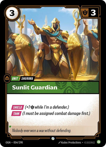 Sunlit Guardian - Origins (OGN)