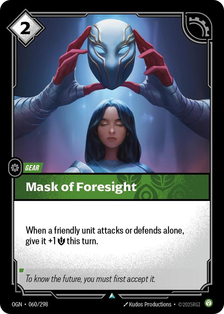 Mask of Foresight - Origins (OGN)