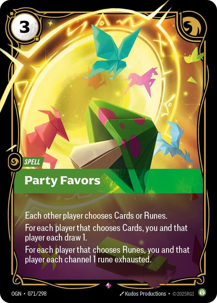 Party Favors - Origins (OGN)
