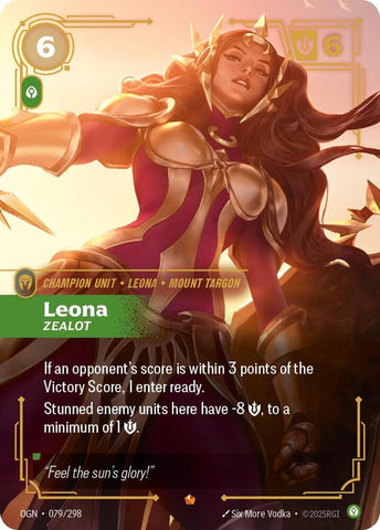 Leona - Zealot - Origins (OGN)