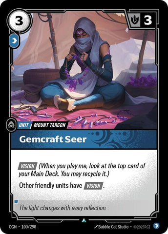 Gemcraft Seer - Origins (OGN)