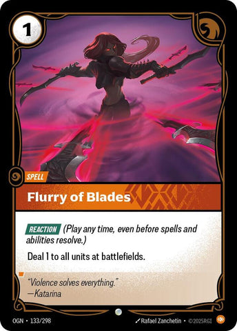 Flurry of Blades - Origins (OGN)