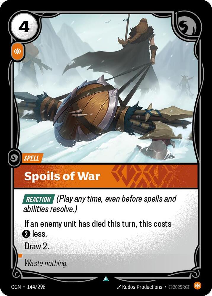Spoils of War - Origins (OGN)