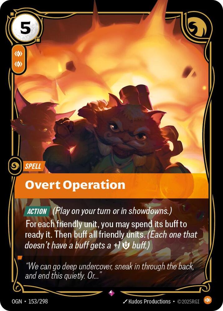 Overt Operation - Origins (OGN)
