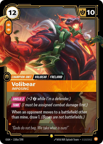Volibear - Imposing (Alternate Art) - Origins (OGN)