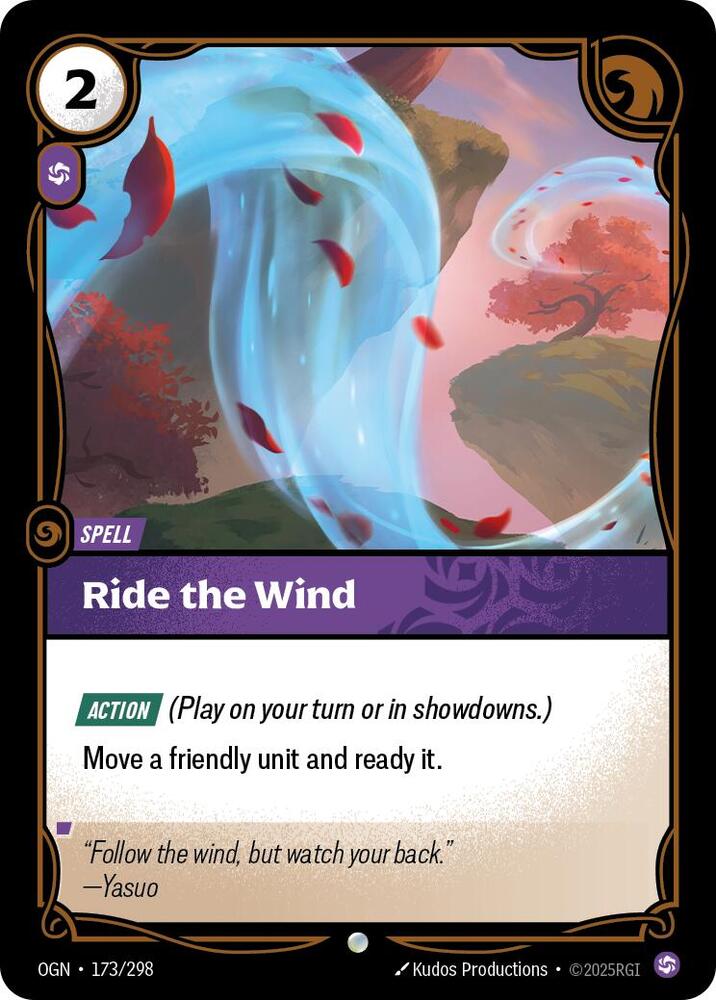 Ride the Wind - Origins (OGN)