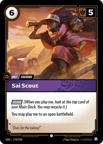 Sai Scout - Origins (OGN)