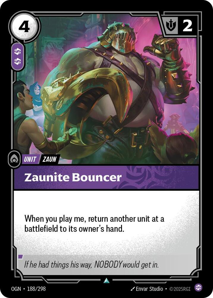 Zaunite Bouncer - Origins (OGN)
